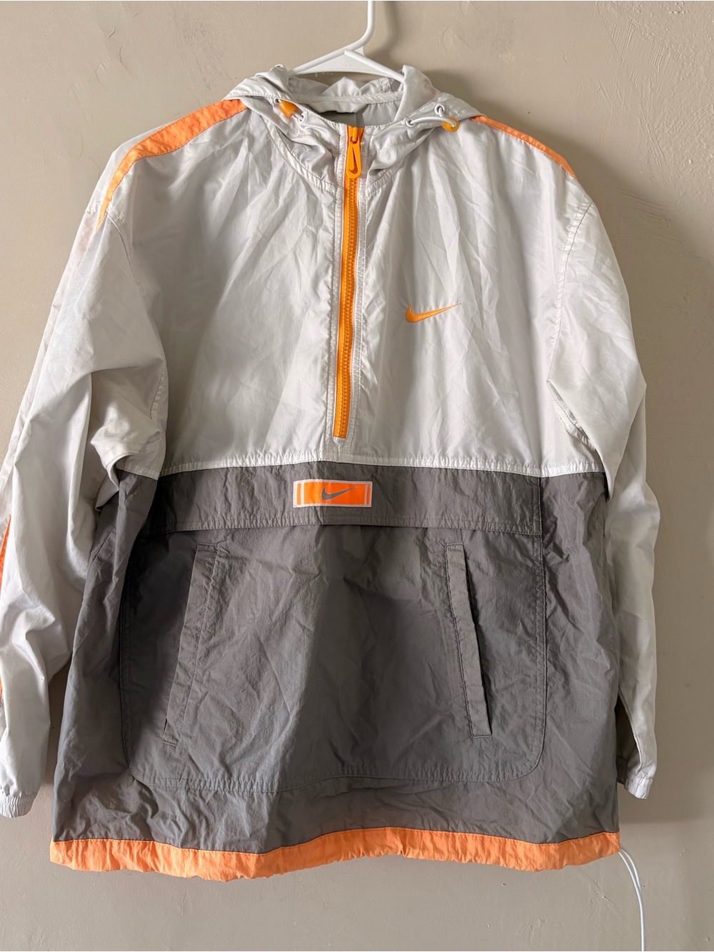 Vintage Nike Colorblock 1/2 Zip Windbreaker Anorak Jacket Women's S